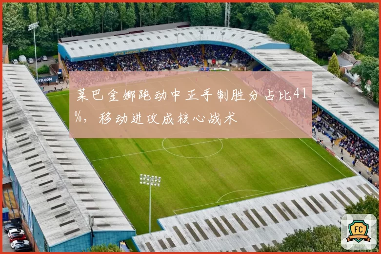 莱巴金娜跑动中正手制胜分占比41%，移动进攻成核心战术
